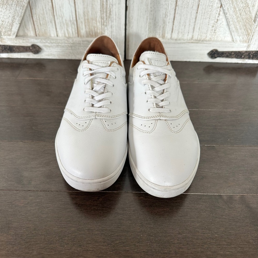 HUF Dylan Rieder Leather Skate Sneaker Classic Lace Up White 8